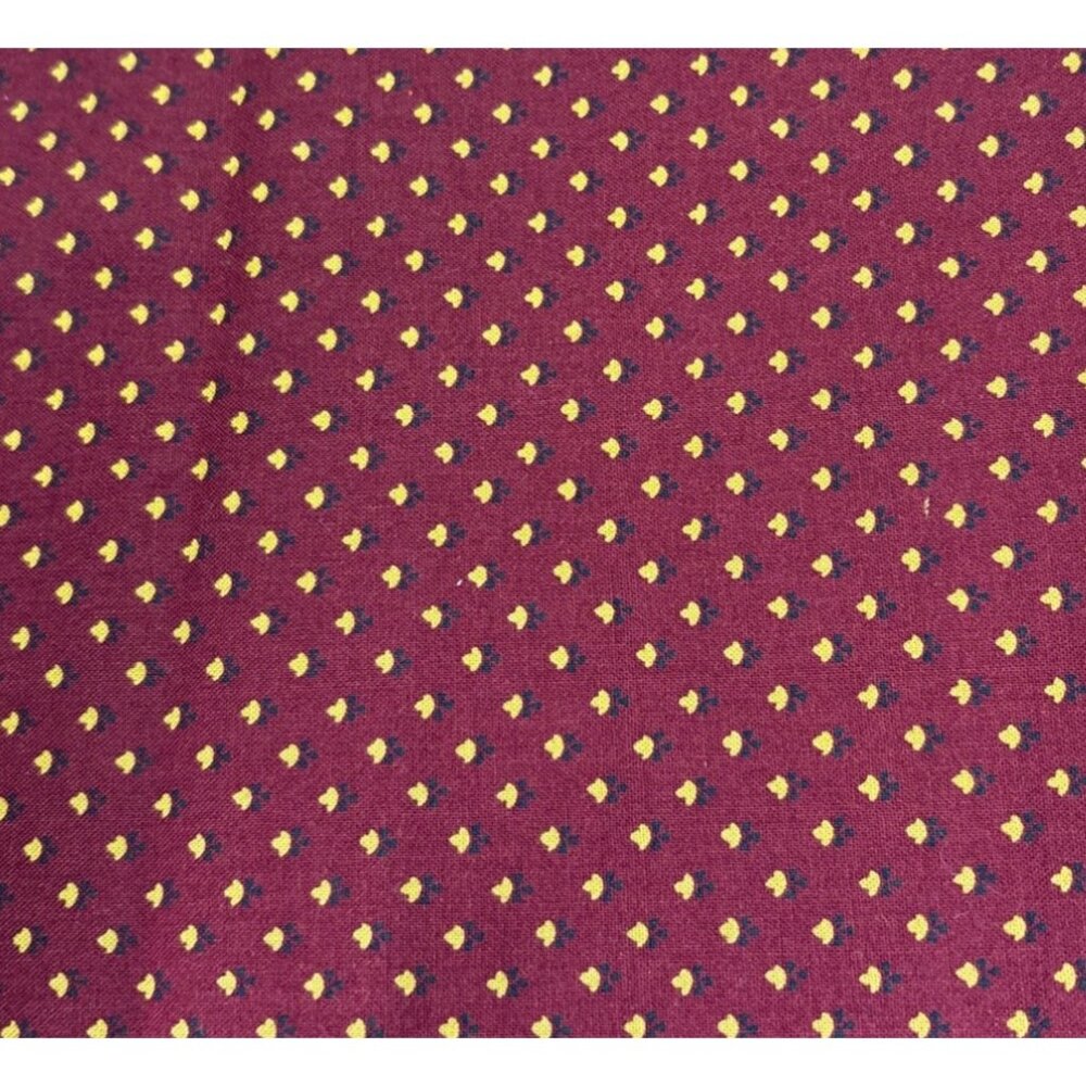 Sturbridge Village Collection Marcus Fabrics Cotton Quilting Fabric Red/Gold 20"